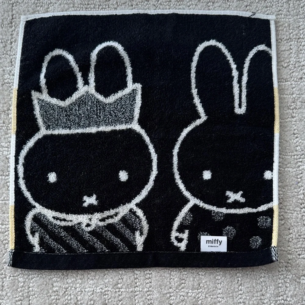 Miffy 70th Anniversary Towel with Crown Design
